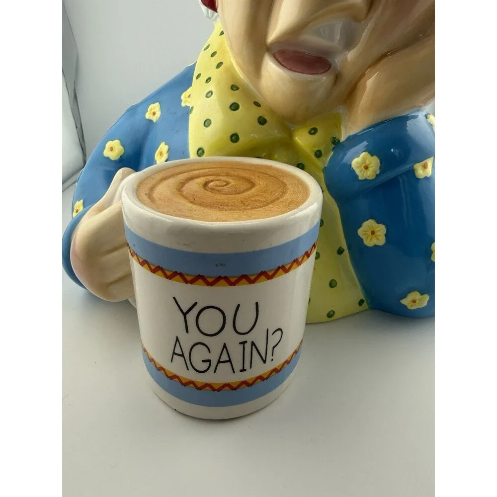 Hallmark Maxine YOU AGAIN Cookie Jar Large Coffee Mug Ceramic Multicolor Decor